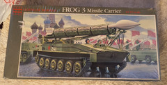 Collectible 1/32 Scale GLENCOE Model FROG 3 MISSILE CARRIER Kit #07401