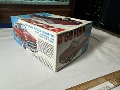 1975 AMT Plastic Model Kit 1950 Ford Convertible #T353 Sealed Bags Unbuilt Nice