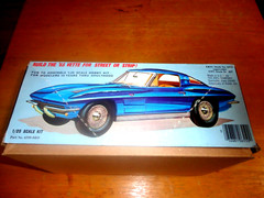 AMT/ERTL Model STREET RODS: ’63 CORVETTE STINGRAY #6550 Build STREET or STRIP
