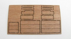 Photo-etched detailing set for scale model Ford-T 1917 Ambulance ICM 35661, 1/35