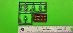 1959 Cadillac Ambulance 1/25 Red Amber Beacon Emergency Flasher Light Siren