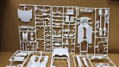 1998 CORVETTE ROADSTER 1/25 Scale REVELL Monogram Model Kit PARTS MISSING