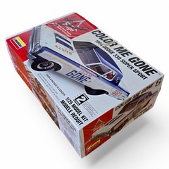 Lindberg Color Me Gone 1964 330 Super Sport 1/25 Model Signed by Roger Lindamood