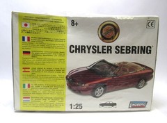 LINDBERG Super-Snap Ultra Chrysler Sebring 1/25 Model Kit No. 72711 NEW/SEALED
