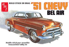 AMT 1951 Chevy Bel Air – Plastic Model Car Kit – 1/25 Scale – #862