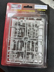MRC Gallery Models 1:350 Scale U. S. Marines Armor Accessories New Open Box