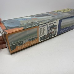 Original AMT Fruehauf Tanker Semi Trailer Gulf Sealed 1/25 Vintage New Sealed