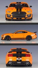 Maisto 1:24 2020 Mustang Shelby GT500 Diecast Alloy Sports Car Model – Racing Ve