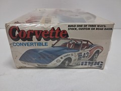 1976 MPC 1-3706 Corvette Convertible 3-In-One Model Kit 1:25 – New