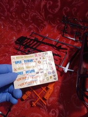M20b started VeRy RaRe 1/25 AMT T518 1973 strip n surf in drag van box T547