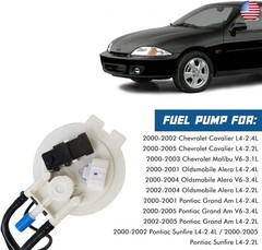 Electric Fuel Pump Replacement Compatible with 2000-2005 Chevy Cavalier Pontiac