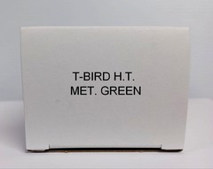 1970 Ford Thunderbird Met. Green Promo Model Box Replica NO CAR