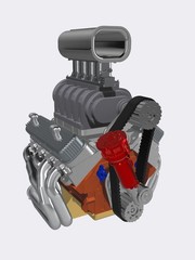 Vintage Blown BBC with 3 build options included and Tremec