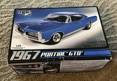 1967 Pontiac GTO MPC 710L/12 Car Plastic Model Kit 1/25 Scale Brand New