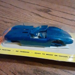 NOS Monogram Sr2124/150 Scarab Slot Car 1/24 Tiger Racing Body vintage