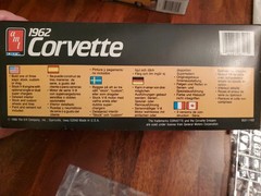 1962 Corvette Convertble AMT 1:25 Build 3 Ways New Open Box Complete
