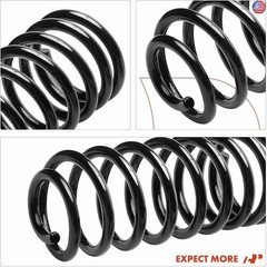 A-Premium 2Pcs Rear Left and Right Suspension Coil Spring Set Compatible with