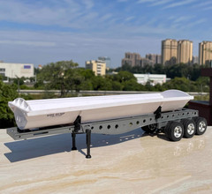1:32Semi Trailer Plastic Model DIY Mod Parts Loose Bulk No Box With Minor Flaws