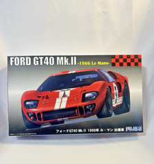 FUJIMI FORD GT40 MK.II model kit NEW in FACTORY BOX SEALED FACTORY BAG