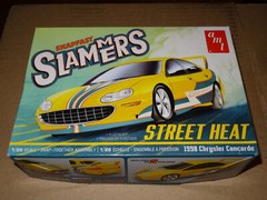 AMT Slammers Street Heat 1998 Chrysler Concorde 1/25 scale #AMT1227M/12 Model