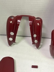 1/12 AMT 370700 1937 CORD SUPERCHARGE 812 CONVERTIBLE MAROON PARTIALLY BUILT KIT