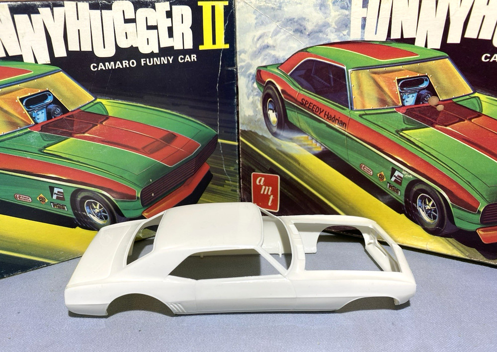 AMT 1969 CAMARO “FUNNY HUGGER II” FUNNY CAR KIT#T384 MPC 1/25 ORIGINAL CAR BODY