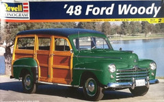 Revell 85-2540 1/25 48 Ford Woody Parts Upper Radiator Hoses