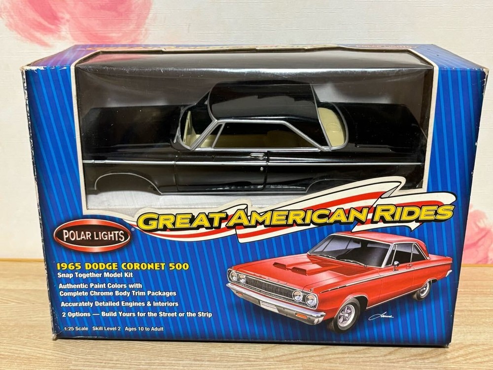 1/25 Dodge Coronet 500 1965 Polar Lights Great American Rides Vintage Classic