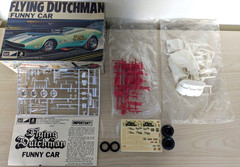 ULTRA RARE *SEALED-BAGS ORIGINAL VINTAGE MPC FLYING DUTCHMAN FUNNY CAR KIT *LNIB