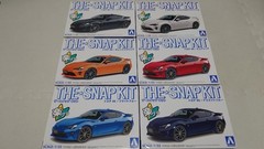 Aoshima The Snap Kit Toyota 86 Set of 6 Collectables 17+