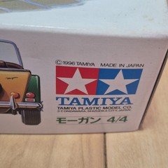 TAMIYA 1/24 scale MORGAN 4/4 plastic model kit from Japan.