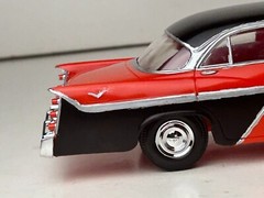 Jo-Han Reissue 1956 DeSoto Sedan Promo Car with Box, Red & Black