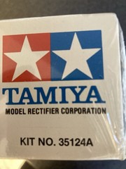 Tamiya 1/35 U.S. M-1 Abrams Main Battle Tank Kit No. 35124A New Sealed