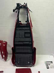 1/12 AMT 370700 1937 CORD SUPERCHARGE 812 CONVERTIBLE MAROON PARTIALLY BUILT KIT