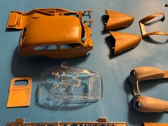 1939/1940 FORD SEDAN 3N1 MODEL KIT 1/25 SCALE AMT ERTL COOL LOOK!!