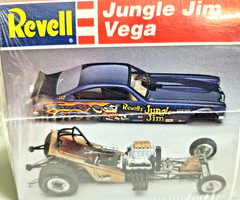 REVELL 1/25 JUNGLE JIM VEGA F/C FACTORY BUILT UP STUDIO BOX ART DISPLAY MODEL