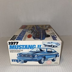 MPC 1977 Mustang II 1/25 Model Kit #1-7713 Sealed Inside