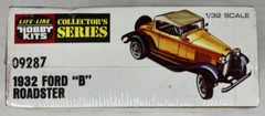 Original Vintage Life-Like Hobby Kit 1932 Ford “B” Roadster Unopened #09287
