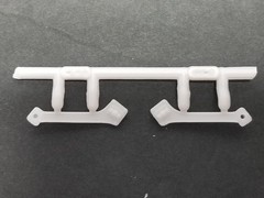 67 Shelby GT350 COWL BRACES from AMT 1:25 Model Kit 1967 Ford Mustang