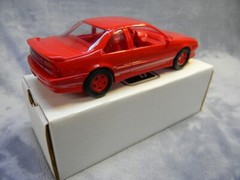 AMT 1/25 SCALE 1991 DEALER PROMO CAR CHEVY BERETTA GTZ BRIGHT RED -MIB