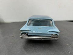 C10 Hubley 1960 Ford Station Wagon Vintage built model 1/25 McM.