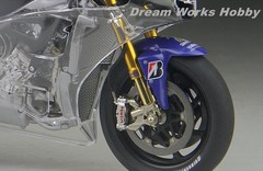 AwardWinner Built Tamiya 1:12 Yamaha Team Yzr-M1 ’09 Rossi Clear Full View+Fork