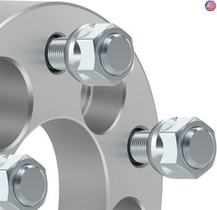 ECCPP 4PCS 1 inch 5 Lug Conversion Wheel Spacers Adapters 5×100 to 5×114.3
