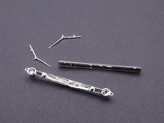 AMT 1957 Chevrolet Bel Air 1:25 Model #8315 – PARTS – CHROME TRIM