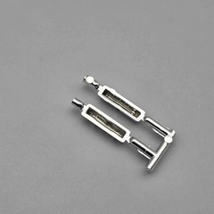 AMT 1/25 66 1966 Ford Fairlane Parts Kitbash Chrome Valve Covers