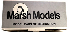 Marsh Models 1/43 Corvette Grand Sport 1963 Nassau Speed Week White Metal Kit