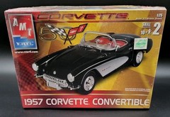 AMT ERTL 1957 Corvette Convertible 1/25 Model Kit New In Box Sealed