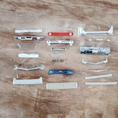 1/25 Vintage Junkyard Grille and Bumper Lot Buick Chevy Olds Mopar