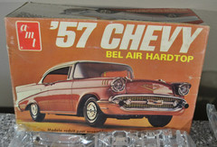 AMT 1/25 Scale ’57 Chevy Bel Air Hardtop T-280 – CONTENTS Sealed