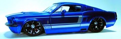 Ford Mustang GT1 24Shelby18Cobra Jet Race Car1969Custom Built12Metal Model1967